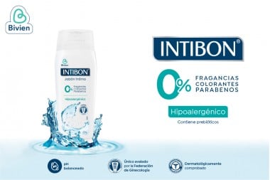 Jabón Íntimo Intibon Hipoalergénico 210 G