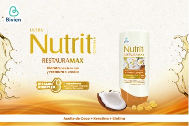 Acondicionador Nutrit Restauramax Coco 550 Ml