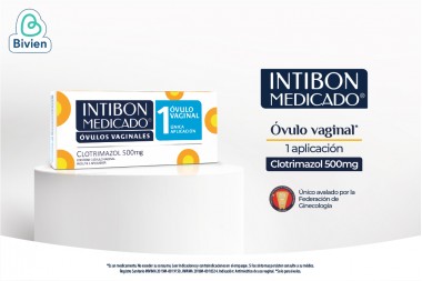 Óvulos Vaginales Intibon Clotrimazol 500 mg Und + Aplicador
