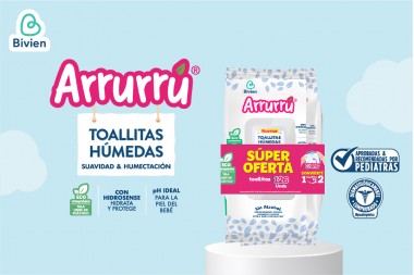 Oferta Toallitas Humedas Arrurrú Suavidad Y Humectación 126 Und