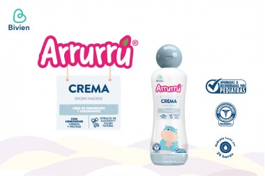 Crema Corporal Arrurrú Recién Nacido 220 Ml