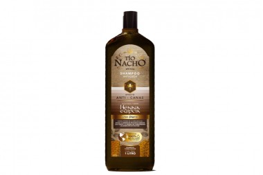 Shampoo Tío Nacho Henna Egipcia Anti Canas 1000 Ml