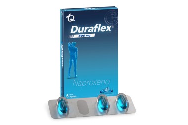 Durafex Forte 500 Mg 6 Cápsulas Liquidas