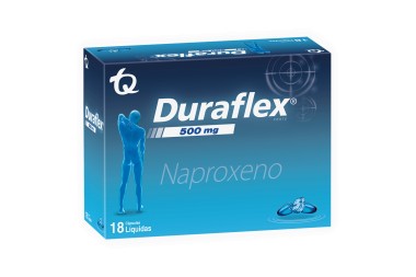 Durafex Forte 500 Mg 18 Cápsulas Liquidas