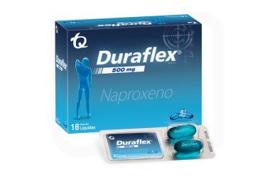 Durafex Forte 500 Mg 18 Cápsulas Liquidas