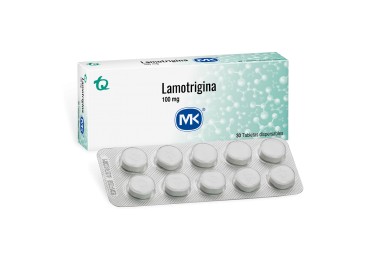 Lamotrigina Mk 100 Mg 30 Tabletas Dispersables