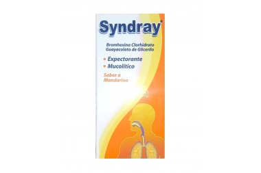 Jarabe Expectorante Syndray Sabor Mandarina 120 Ml