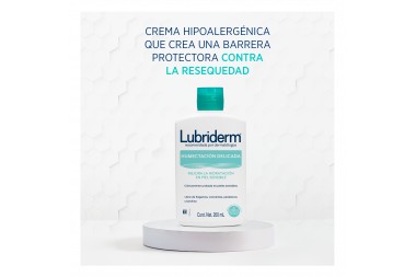 Crema Corporal Lubriderm Humectación Delicada 200 Ml