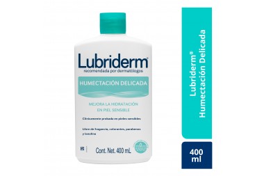 Crema Lubriderm Humectación Delicada 400 Ml