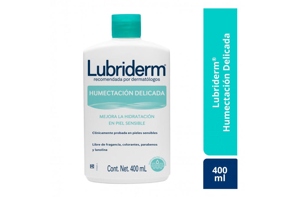 Crema Lubriderm Humectación Delicada 400 Ml