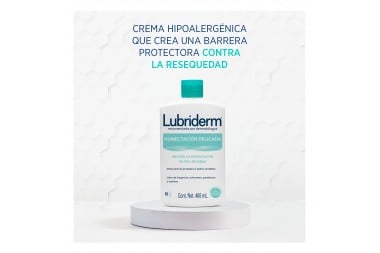 Crema Lubriderm Humectación Delicada 400 Ml