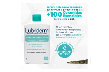 Crema Lubriderm Humectación Delicada 400 Ml