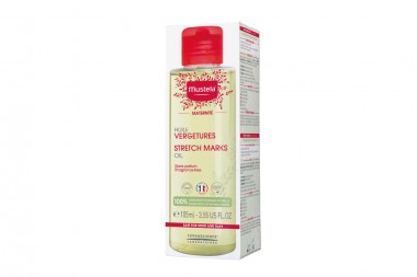 Aceite Prevención De Estrías Mustela Bio Orgánico 105 Ml