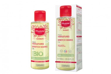 Aceite Prevención De Estrías Mustela Bio Orgánico 105 Ml