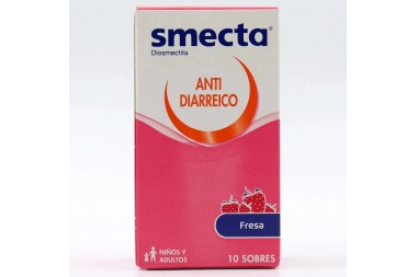 Antidiarreico Smecta Sabor Fresa 10 Sobres