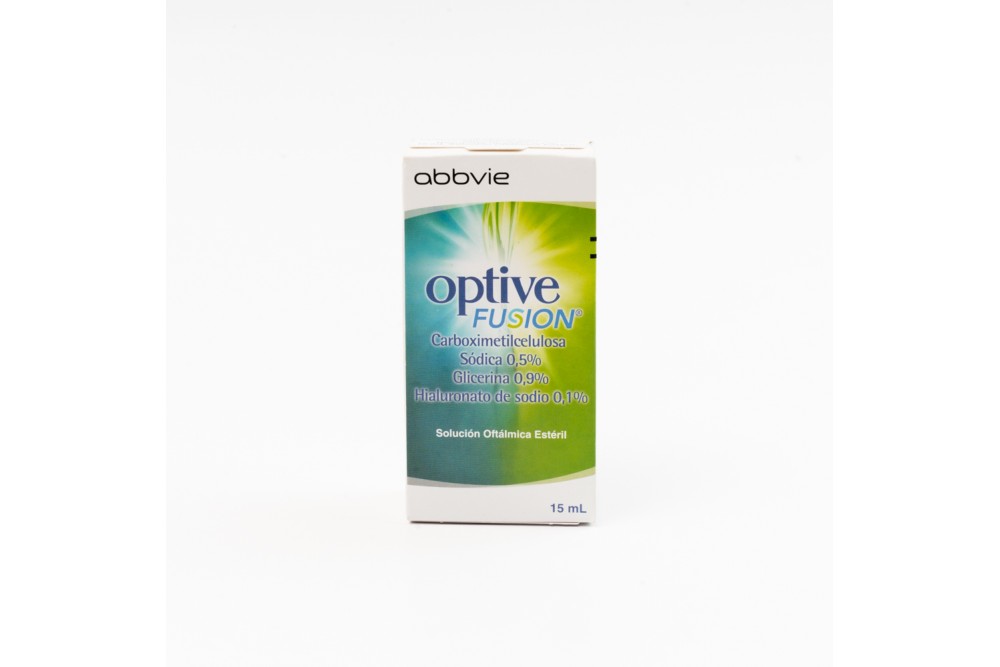 Optive Fusión Solución Oftálmica 0.5 / 0.9 % Frasco Con 15 Ml