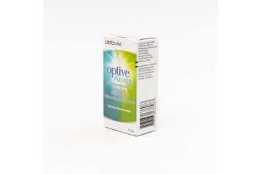 Optive Fusión Solución Oftálmica 0.5 / 0.9 % Frasco Con 15 Ml