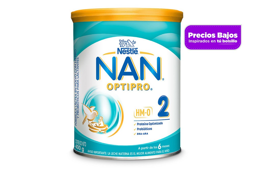 Nan Pro 2 Tarro Con 400 G – Fórmula Infantil