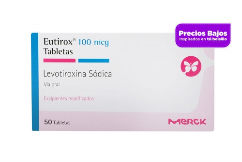 Eutirox 100 Mcg Caja Con 50...