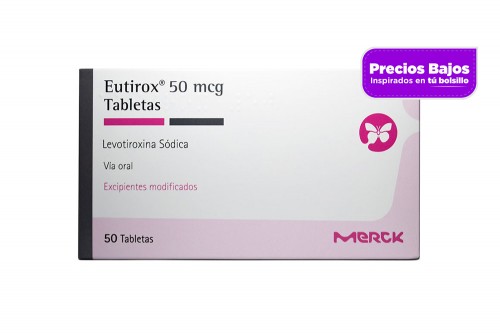 Eutirox 50 Mcg Caja Con 50...