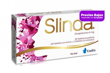 Slinda 4 Mg Caja Con 28...