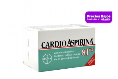 Cardioaspirina 81 Mg Caja...