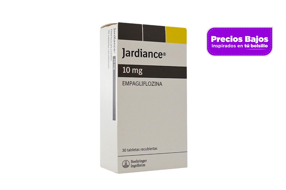 Jardiance 10 Mg Caja Con 30 Tabletas Recubiertas