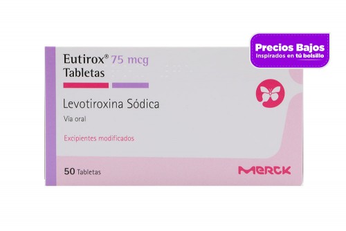 Eutirox 75 Mcg Caja Con 50...