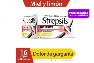 Strepsils Intensive Miel Y...