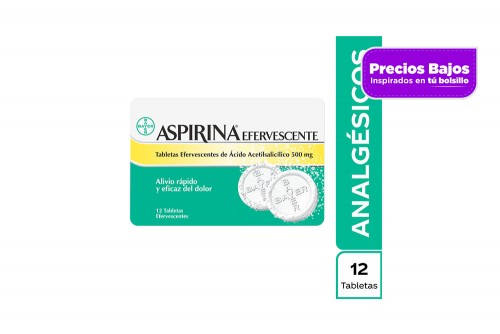 Aspirina Efervescente 500...