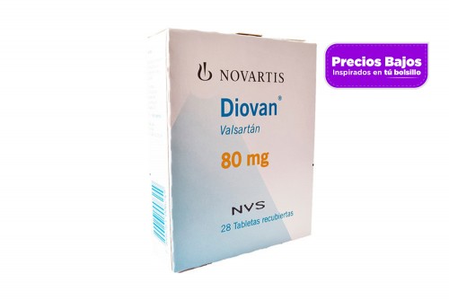 Valsartán Diovan 80 Mg 28...