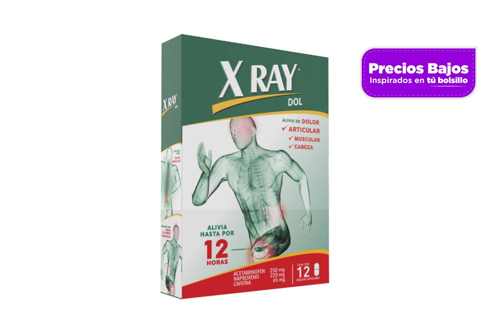 X-Ray Dol Caja Con 12 Tabletas