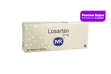 Losartán Mk 50 Mg Caja Con...