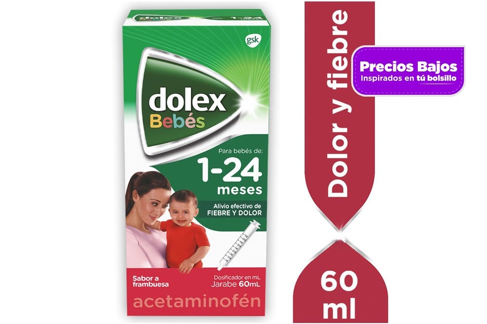 Jarabe Dolex Bebés 1- 24 Meses 60 Ml