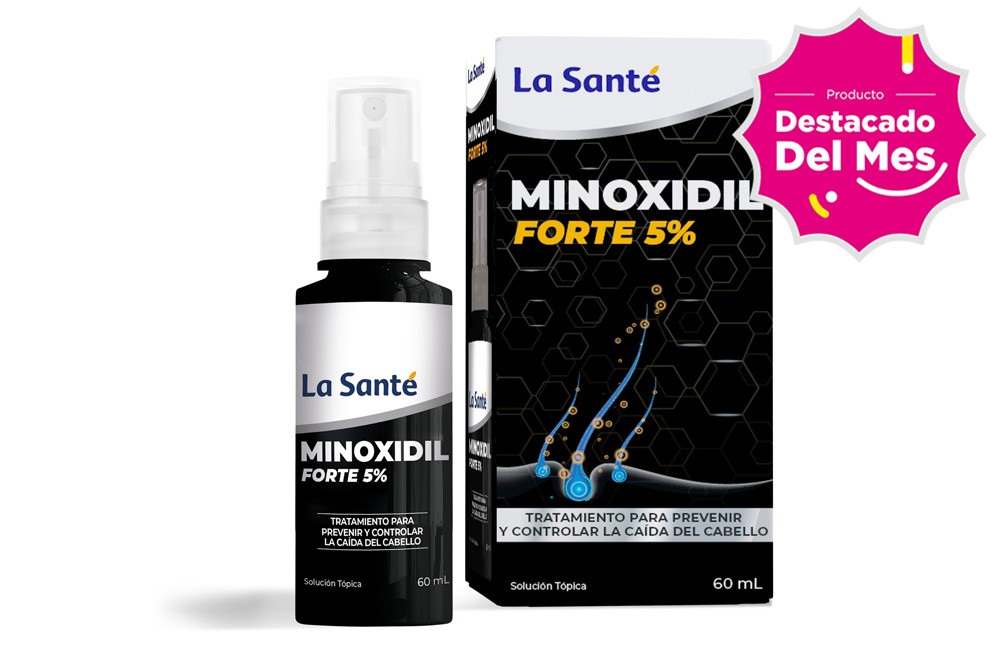 Minoxidil Forte 5% La Santé 60 Ml