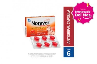 Noraver Fast Total Caja Con 6 Cápsulas Líquidas