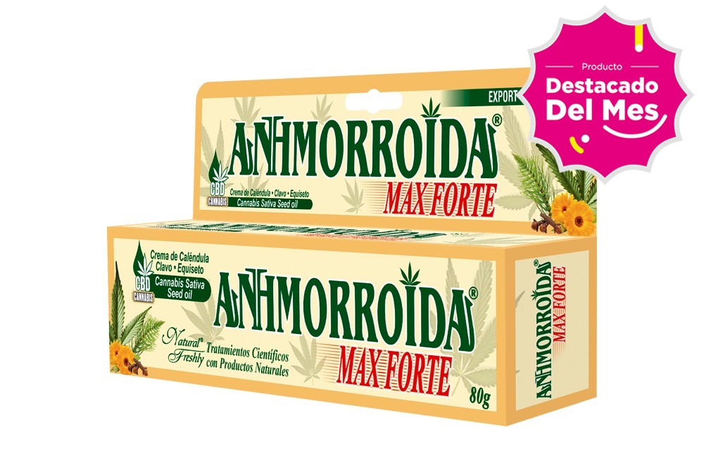 Crema De Calendula Anhmorroida Max Forte 80 G