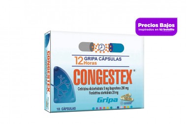 Congestex 5 /200/20 Mg Caja...