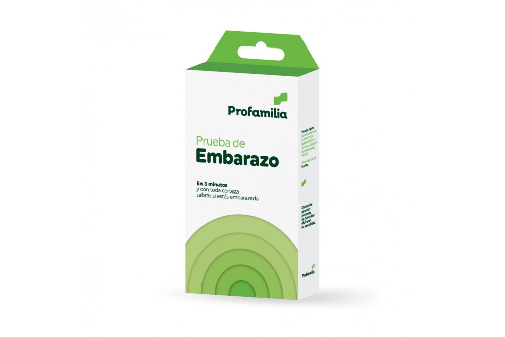 Prueba De Embarazo Profamilia Caja Con 1 Unidad