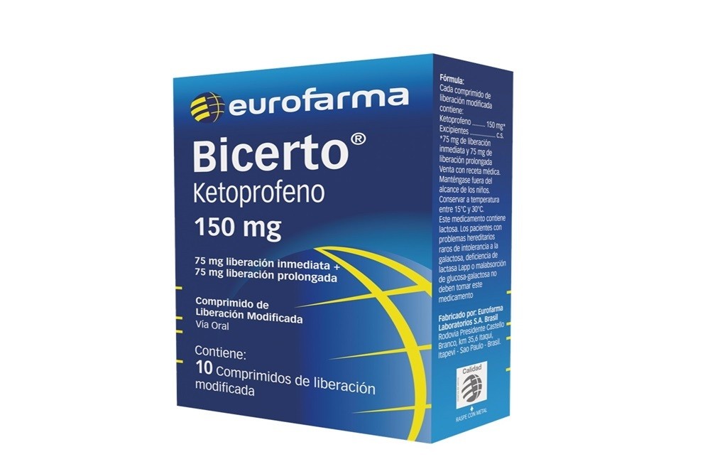 Bicerto 150 Mg 10 Comprimidos de Liberación Modificada