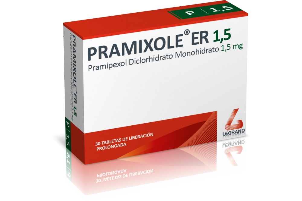 Pramixole Er 1,5 Mg 30 Tabletas De Liberación Prolongada