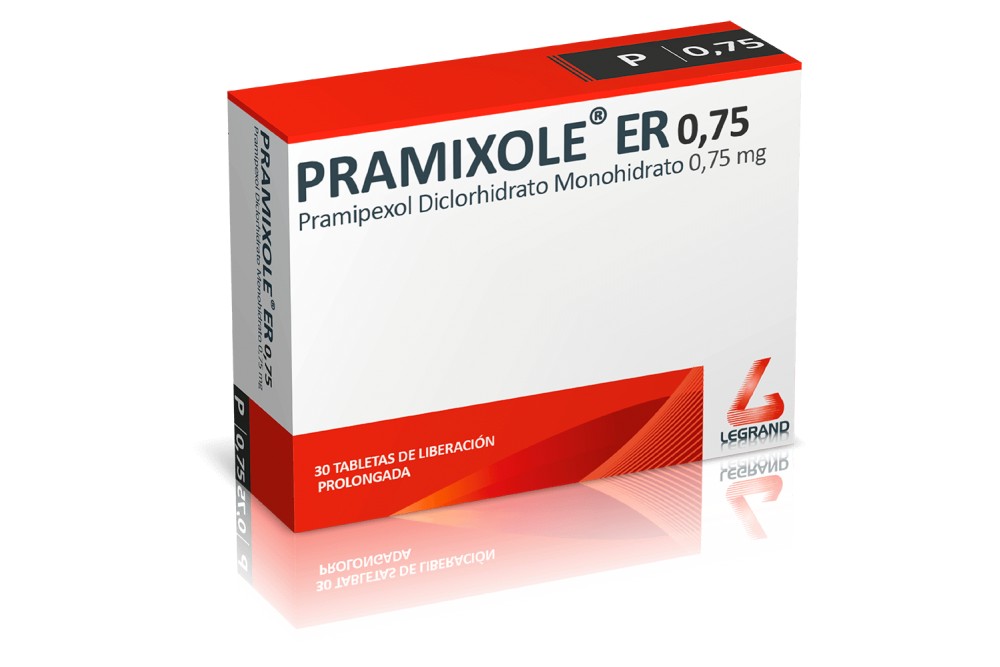 Pramixole Er 0,75 Mg 30 Tabletas De Liberación Prolongada