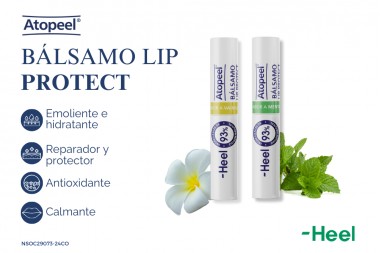 Balsamo Labial Atopeel Sabor Menta 4 G