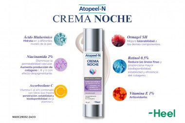 Crema Facial Atopeel Noche Antiedad 50 G