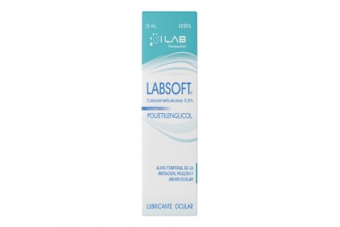 Oferta Lubricante Ocular Labsoft 0,5% 3 Unds de 15 Ml C/U