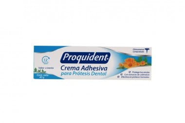 Crema Adhesiva Proquident Para Prótesis Dental 40 G