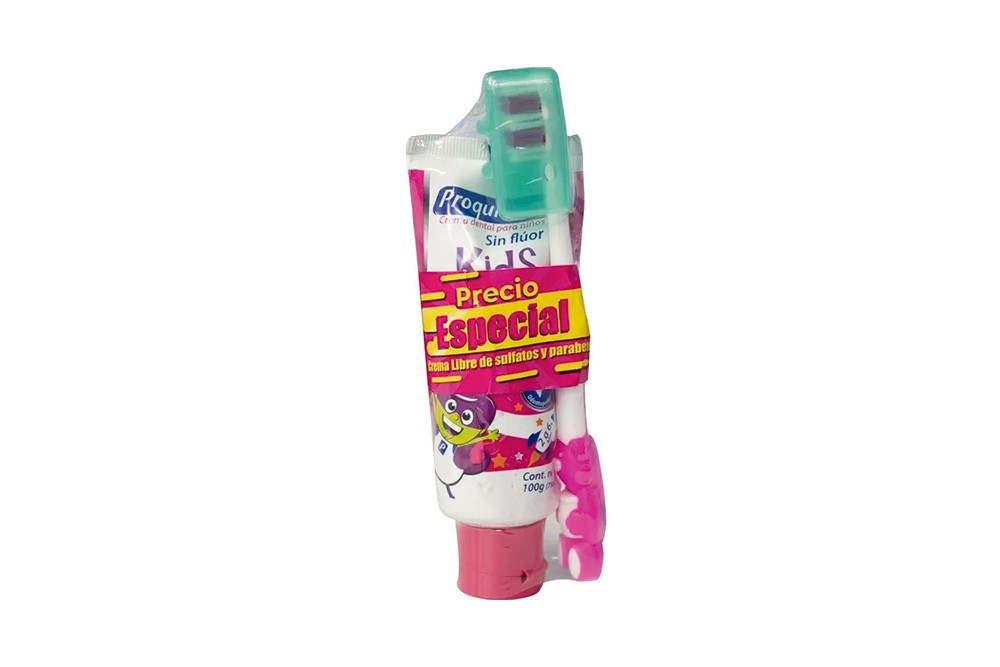 Oferta Crema Dental Proquident Kids 100 G + Cepillo