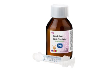 Amoxicilina / Acido Clavulánico Mk 250 Mg / 62,5 Mg / 5 Ml Niños 100 Ml