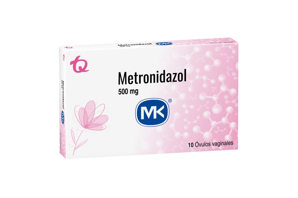 Metronidazol Mk 500 Mg 10 Óvulos Vaginales