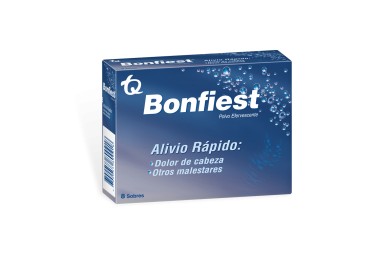 Bonfiest Plus Alivio Rapido 8 Sobres